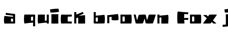 Preview of PizzaBot Regular font