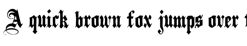 Preview of PlainBlack Normal font