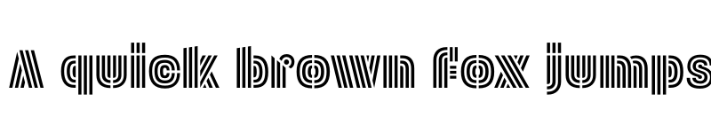 Preview of Plakato Inline Pro Regular font