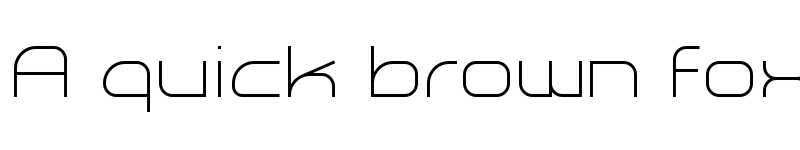 Preview of Planetium-X Light Demo Regular font