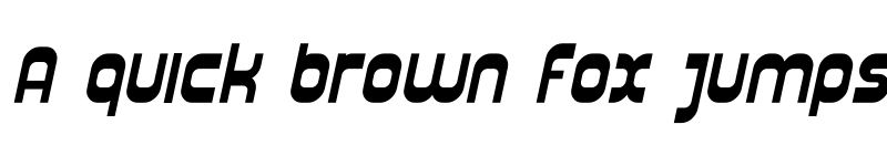 Preview of Plasmatica Bold Italic font