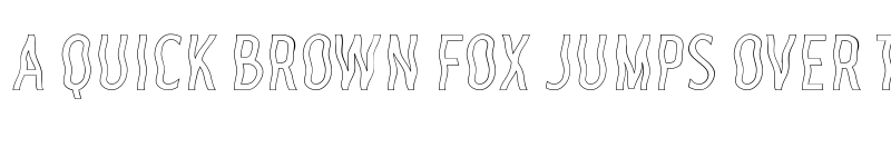 Preview of Plastic Regular font