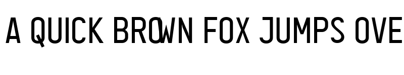 Preview of Plat Nomor Regular font