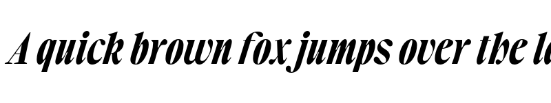 Preview of Plateau Five Bold Italic Trial font