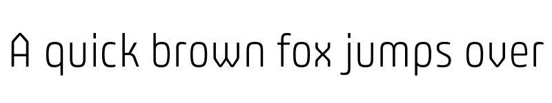 Preview of Plau Light font