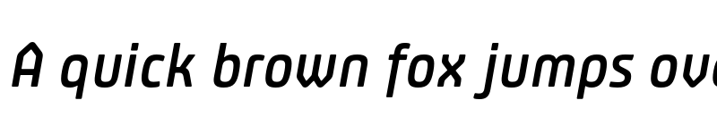 Preview of Plau Medium Italic font