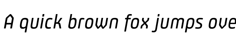 Preview of Plau Regular Italic font