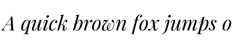 Preview of Playfair Display Italic font