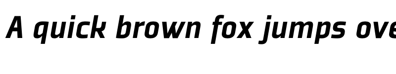 Preview of Plexes Black Italic font