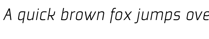 Preview of Plexes Light Italic font