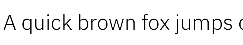 Preview of Plexus Sans Light font