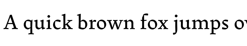 Preview of Pliego Regular font