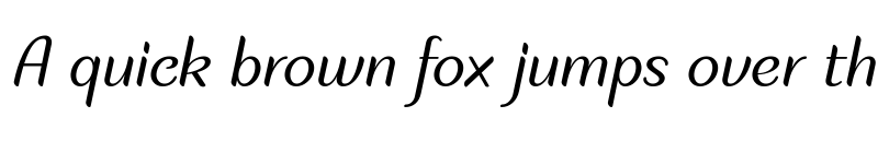 Preview of Plom Praeng Regular font