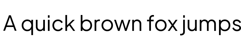 Preview of Plus Jakarta Sans Regular font