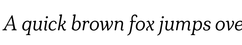 Preview of Plush-Trial Italic font