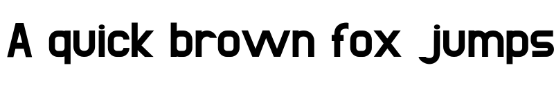 Preview of Plusher Regular font