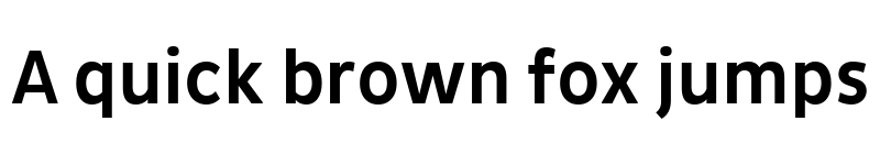 Preview of Pluto Sans W04 Medium Condensed font