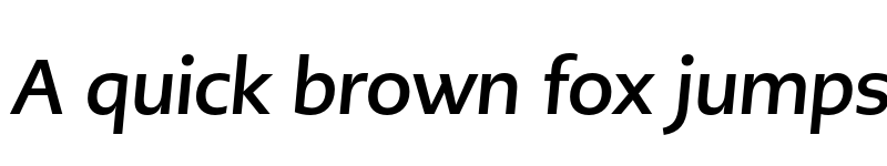 Preview of PMNCaeciliaSans Head Bd Obl font