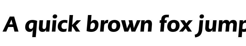 Preview of PMNCaeciliaSans Text Blk Obl font