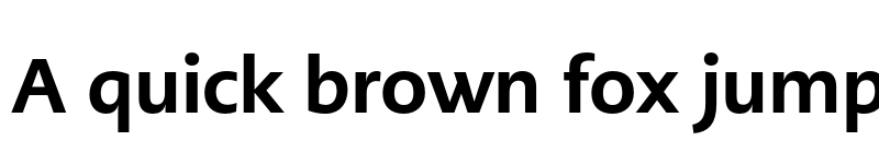 Preview of PMNCaeciliaSans Text Hv font