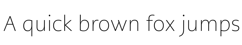 Preview of PMNCaeciliaSans Text XLt font