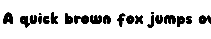 Preview of Pobble Regular font