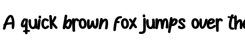 Preview of Pocket Money Regular font