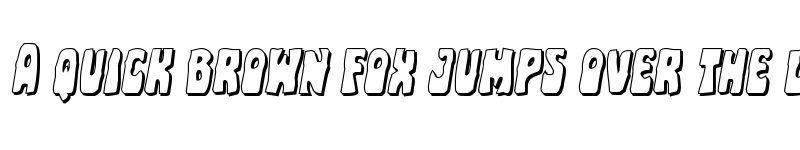 Preview of Pocket Monster Shadow Italic Italic font