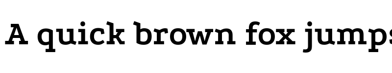 Preview of Podkova Bold font