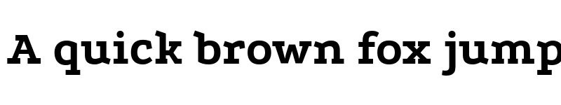 Preview of Podkova ExtraBold font