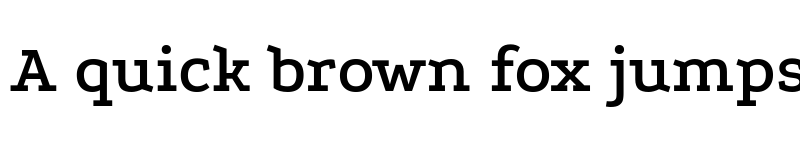 Preview of Podkova SemiBold font