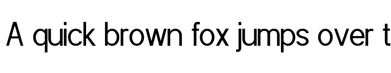 Preview of POE Sans Pro Condensed font