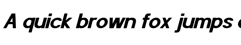 Preview of POE Sans Pro Expanded Bold font