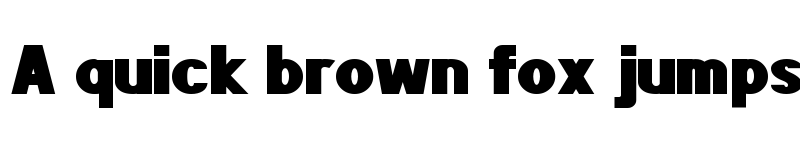 Preview of POE Sans Pro Expanded Heavy font