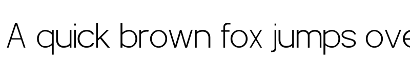 Preview of POE Sans Pro Extra Light font