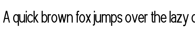 Preview of POE Sans Pro Ultra-Condensed font