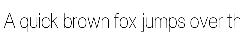 Preview of POE Vetica New Thin font