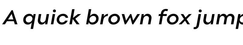 Preview of Point Semi Bold Italic font