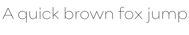 Preview of Point Thin font