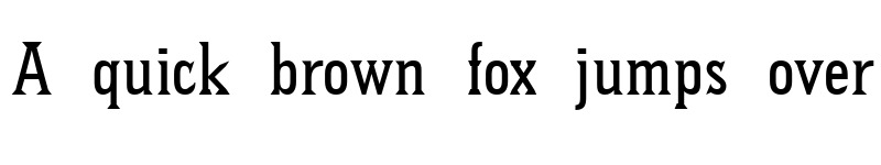 Preview of Pointed Normal font