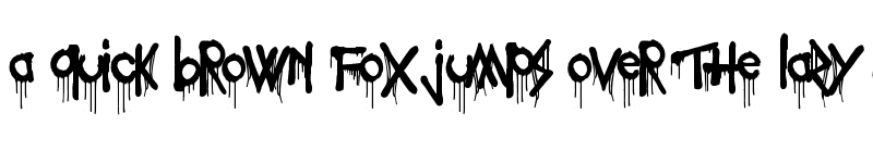 Preview of Poisoned Paradigm Regular font