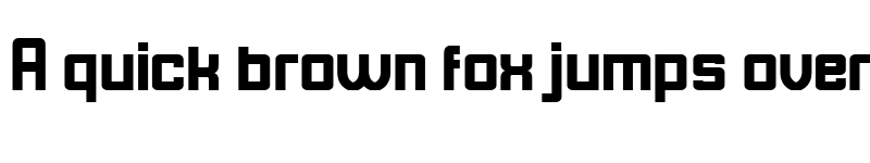 Preview of Pojah Regular font