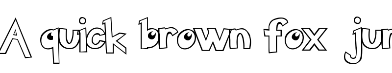 Preview of Pokemon Hollow Normal font