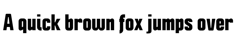 Preview of Politica Black Cd font