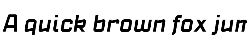 Preview of Politica ExtraBold Italic Xp font