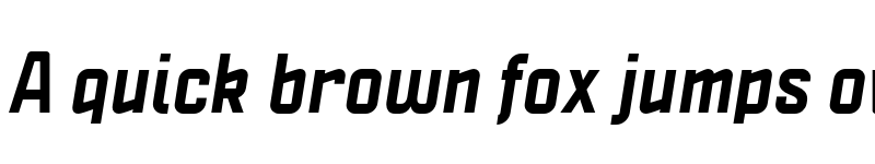 Preview of Politica ExtraBold Italic font