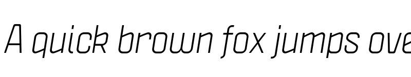 Preview of Politica Italic font