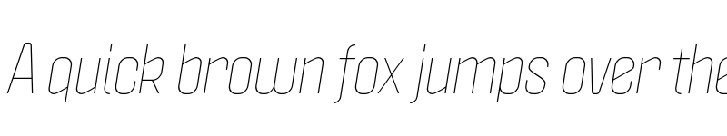 Preview of Politica Light Italic Cd font