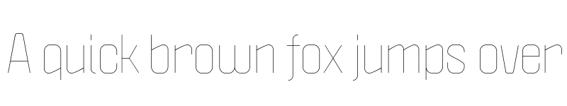 Preview of Politica Thin font