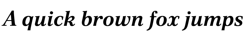 Preview of Poltawski Nowy Bold Italic font